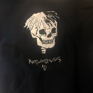 xxxtentacion skull hoodie